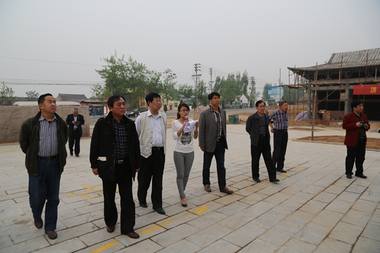 省民协专家组一行在卢仝文化苑考察